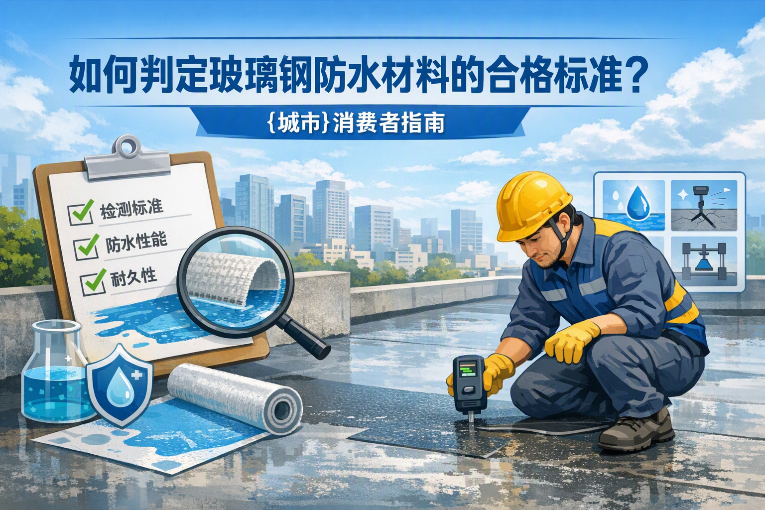 如何判定玻璃钢防水材料的合格标准？ 南阳 消费者指南