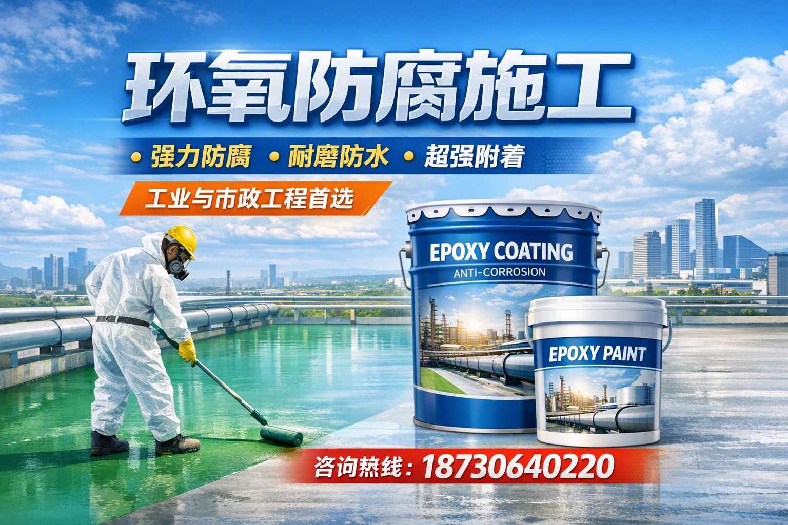 在 南阳 进行环氧防腐施工的注意事项