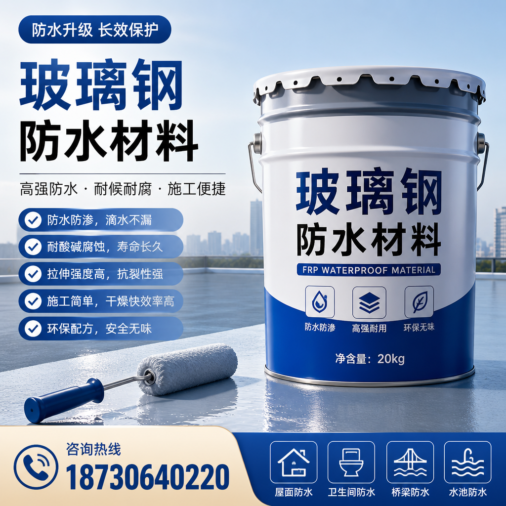专家解析:玻璃钢防水材料的市场前景分析在 南阳