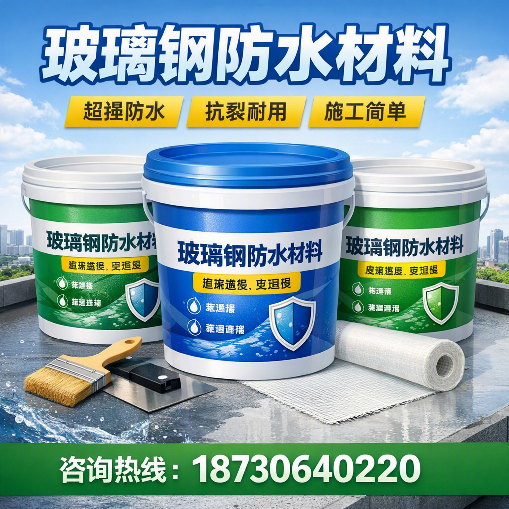 了解玻璃钢防水材料的市场趋势,南阳 企业不可不知